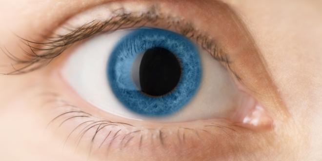 Darstellung der Pupille des Auges