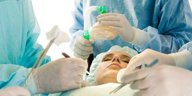 Anästhesie während einer Operation