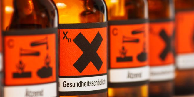 Verätzung