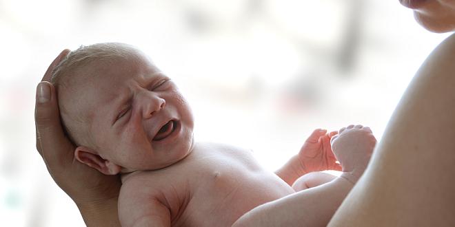 Kerinikterus bei einem Baby