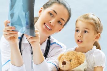 Diagnose kindlicher Knochenbruch