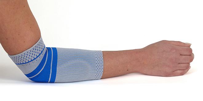 Bandage bei einem Tennisarm