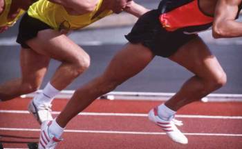 Bluterguss im Knie Laufmarathon