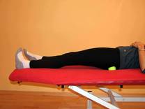 Innenrotation zur Nervenmobilisation