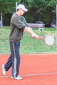Treffpunkt des Balles Treffpunkt des Balles