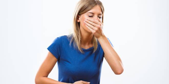 Übelkeit bei einer Frau Übelkeit bei einer Frau