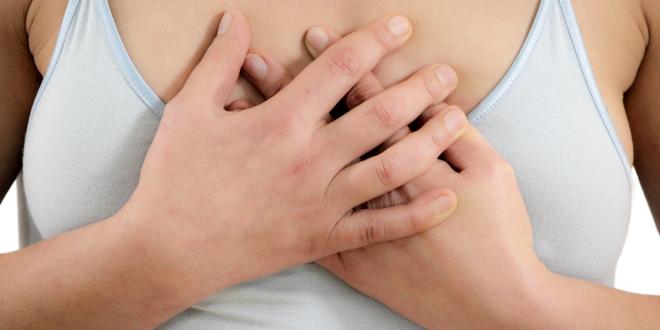 Schmerzen in der Brust Brustschmerzen