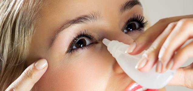 Augentropfen Salben für das Auge