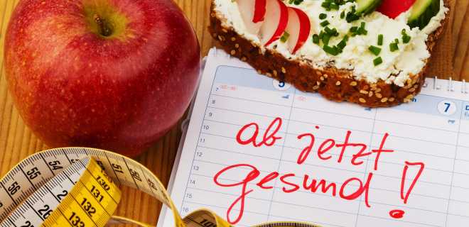 Gesunde Ernährung ist wichtig für das Wohlbefinden und die Leistungsfähigkeit.