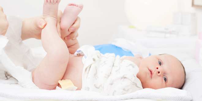 Hautpflege Baby