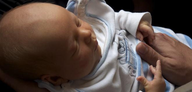 Haarwachstum beim Baby