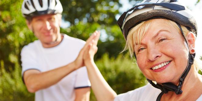 Sport bei Arthrose Fahrradfahren Sport Arthrose