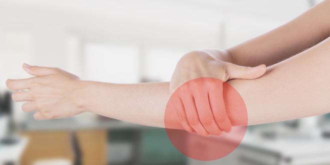 Bursitis Olecrani Schleimbeutelentzündung am Ellenbogen