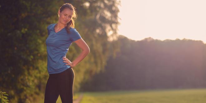 Hüftschmerzen beim Joggen