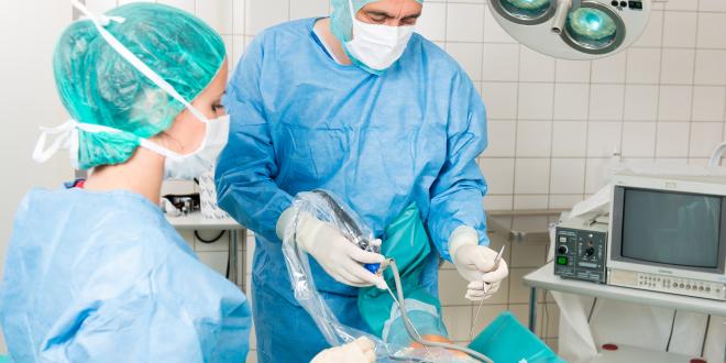 Operation bei einem Meniskusriss