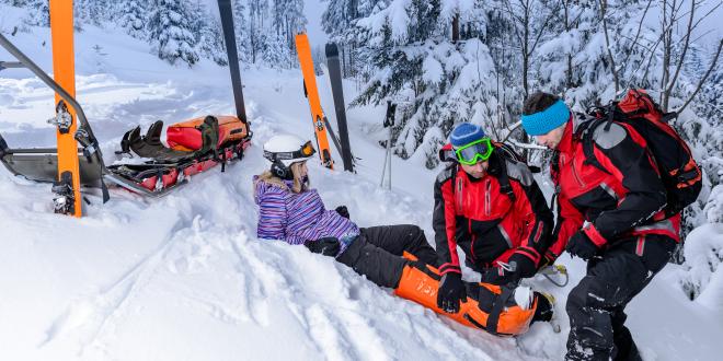 Kreuzbandriss beim Skifahren