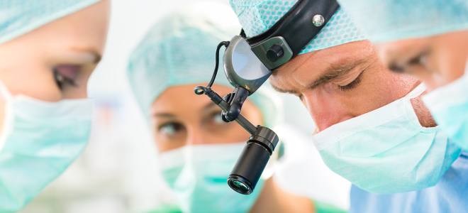 Operation eines Hallux valgus
