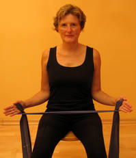Übungen mit dem Theraband Übungen mit dem Theraband