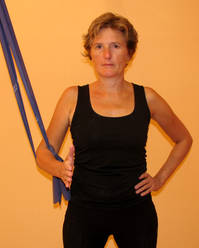 Übungen mit dem Theraband Übungen mit dem Theraband
